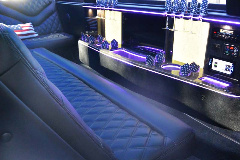 Chrysler limo interior