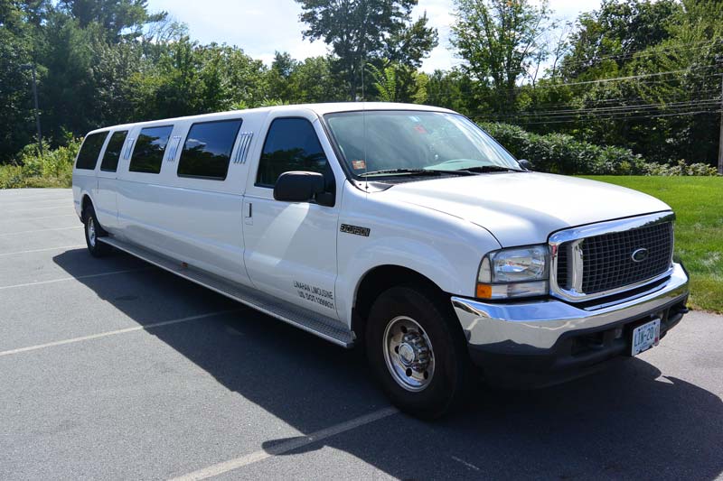 Stretch Ford Excursion front and side