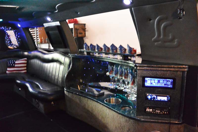 Monster truck limo bar