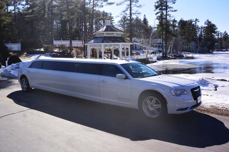 Limousine and gazebo