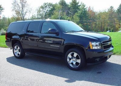 Suburban SUV front side